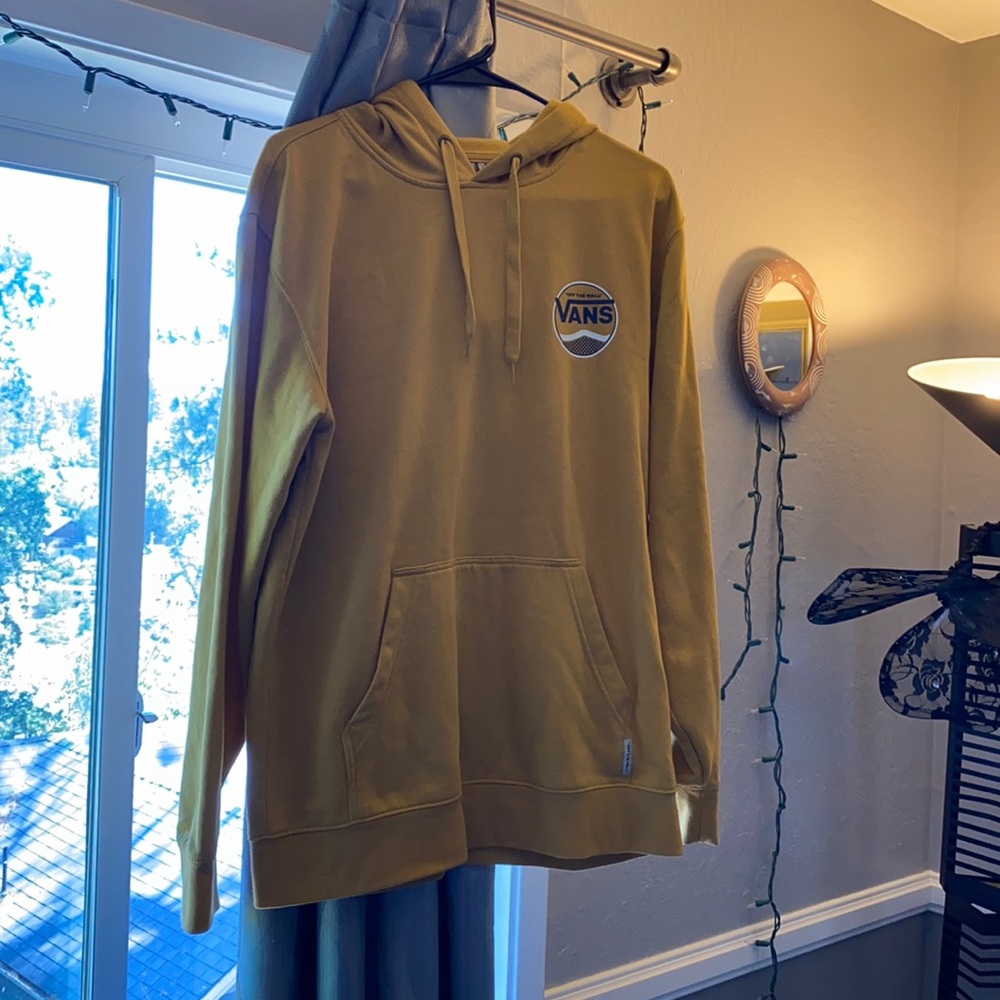 Yellow/mustard Vans hoodie